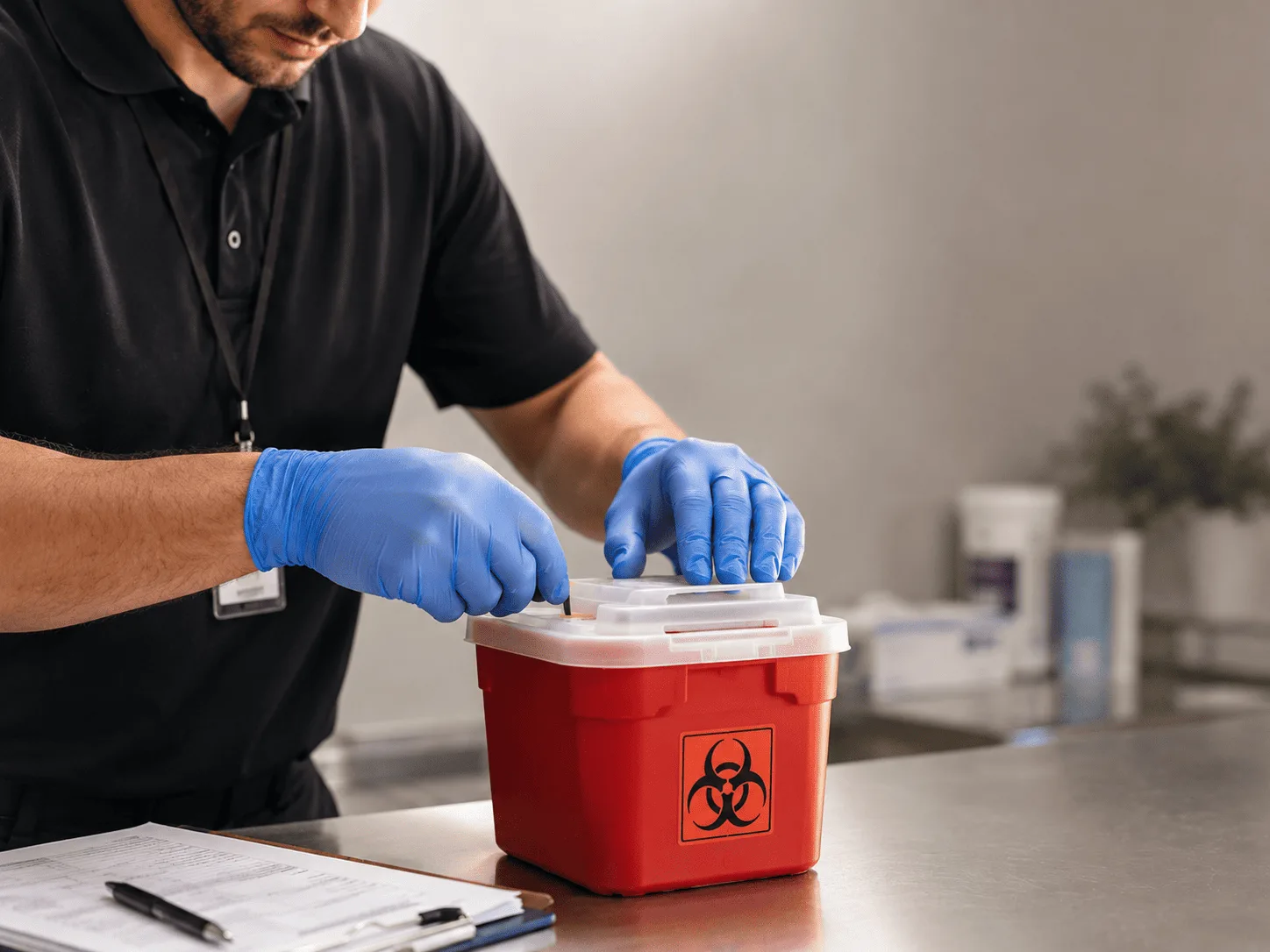 Why choose Sharps Waste Disposal in Hitchcock, OK